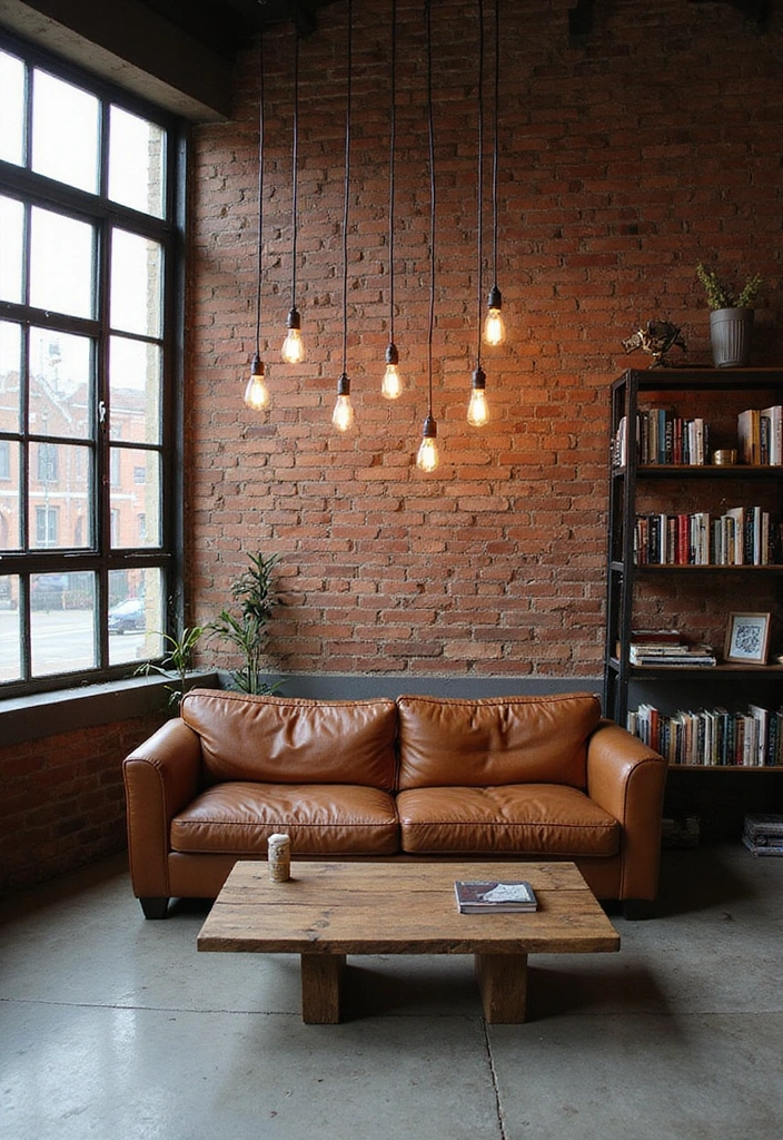 20 Living Room Ideas That’ll Make You Want to Stay In Forever (You Won't Believe #10!) - 5. Industrial Edge