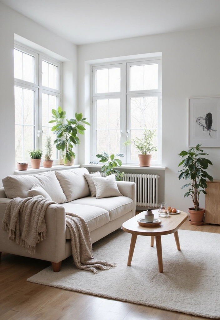 20 Living Room Ideas That’ll Make You Want to Stay In Forever (You Won't Believe #10!) - 6. Scandinavian Simplicity