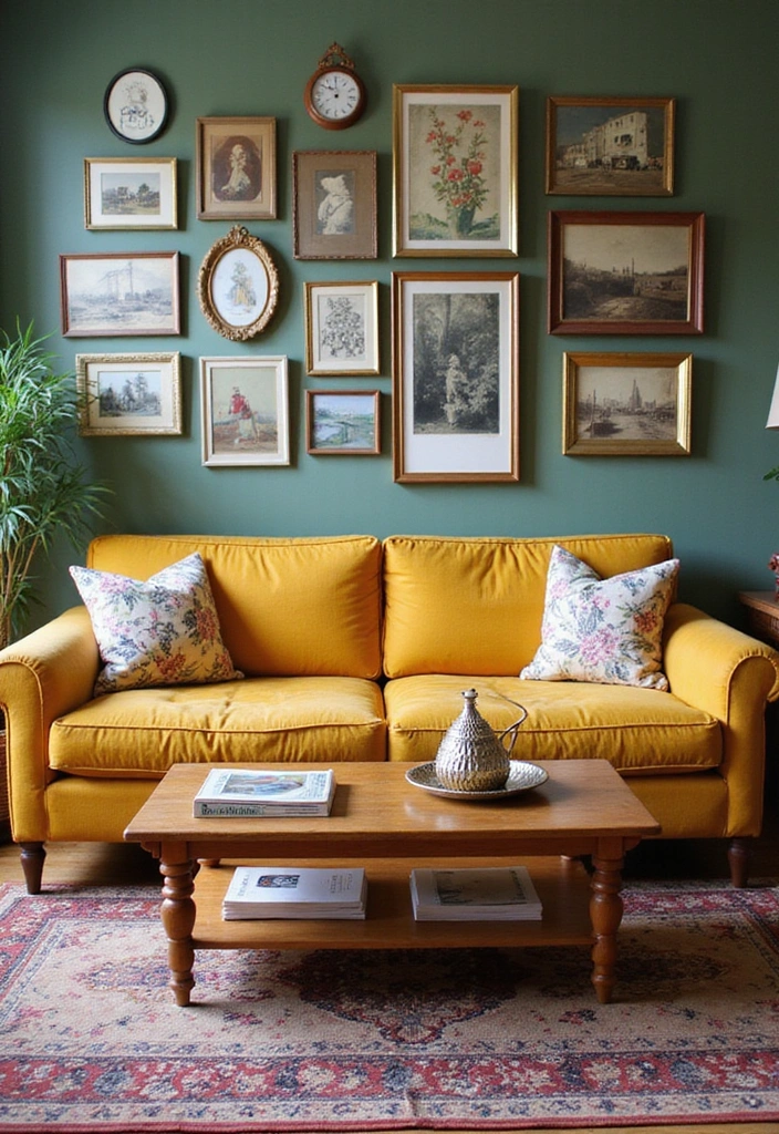 20 Living Room Ideas That’ll Make You Want to Stay In Forever (You Won't Believe #10!) - 7. Vintage Vibes