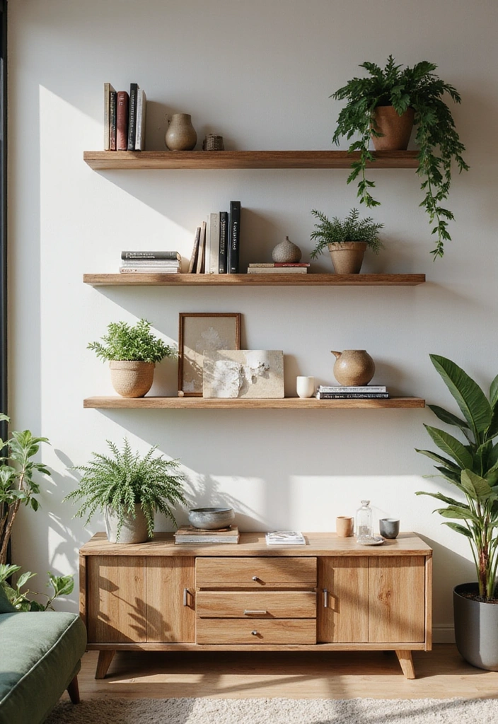 21 DIY Home Improvement Projects That'll Transform Your Space (You Won't Believe #15!) - 2. DIY Floating Shelves