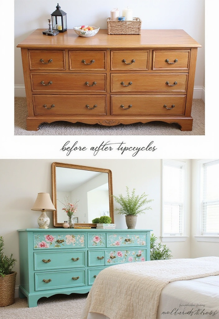 21 DIY Home Improvement Projects That'll Transform Your Space (You Won't Believe #15!) - 3. Upcycled Furniture Makeover