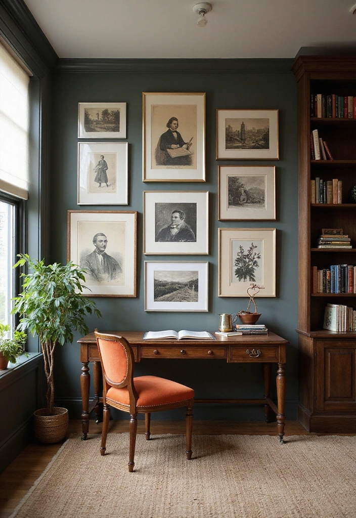 25 Vintage Wall Art Ideas That'll Make Your Space Feel Like a Timeless Masterpiece! - 19. Vintage Art Prints of Famous Artists