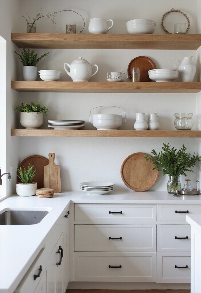 12 Modern Kitchen Designs That Are So Trendy You Won't Want to Leave! - 3. Open Shelving