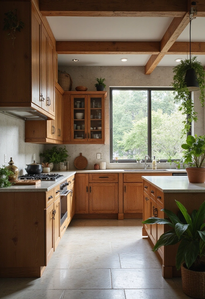 12 Modern Kitchen Designs That Are So Trendy You Won't Want to Leave! - 5. Natural Materials