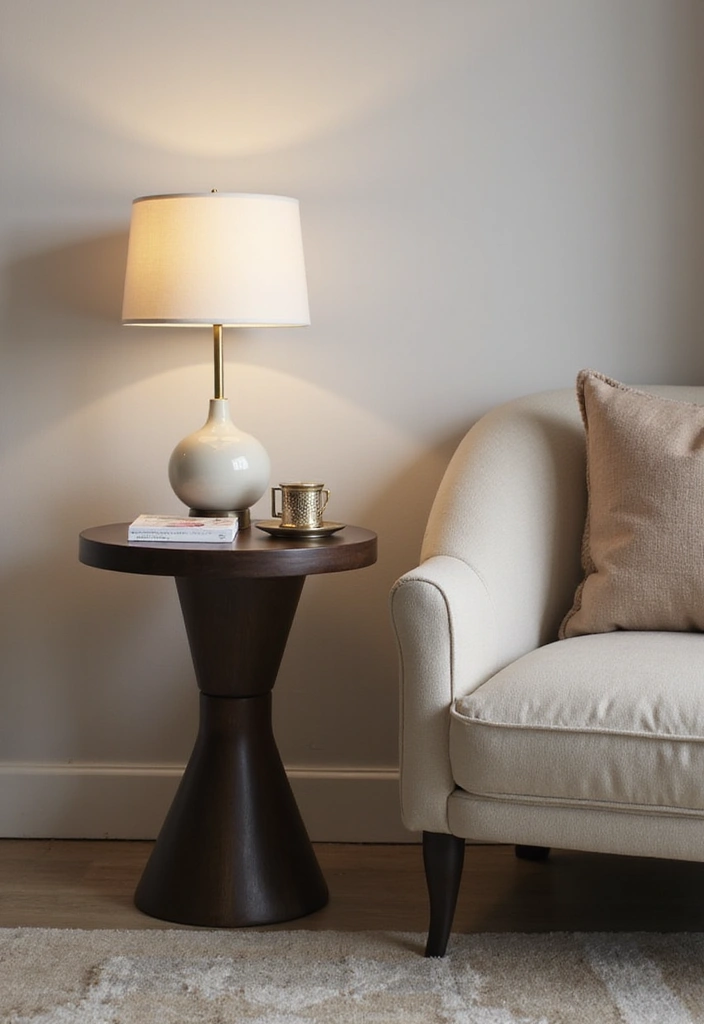 12 Stunning DIY Furniture Projects That'll Transform Your Home (You Won't Believe #5!) - 7. Elegant Side Table