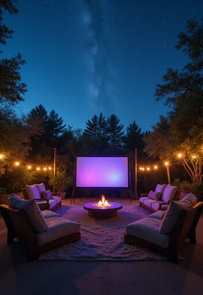 15 Game Room Ideas That Will Transform Your Space into a Gamer's Paradise! - 15. Outdoor Gaming Area