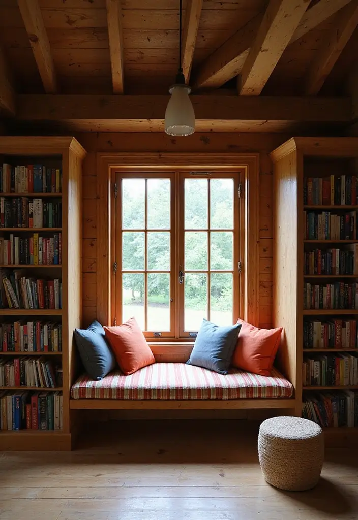 10 Stunning Barndominium Ideas That Will Make You Want to Move In Today! - 3. Cozy Reading Nook