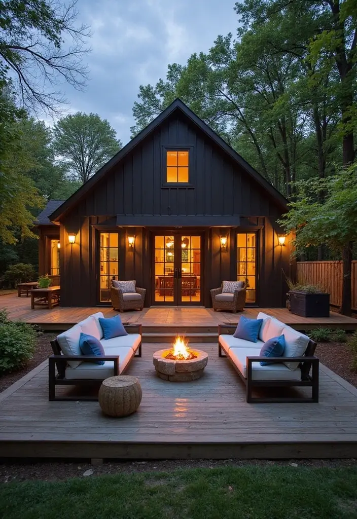 10 Stunning Barndominium Ideas That Will Make You Want to Move In Today! - 5. Outdoor Living Space