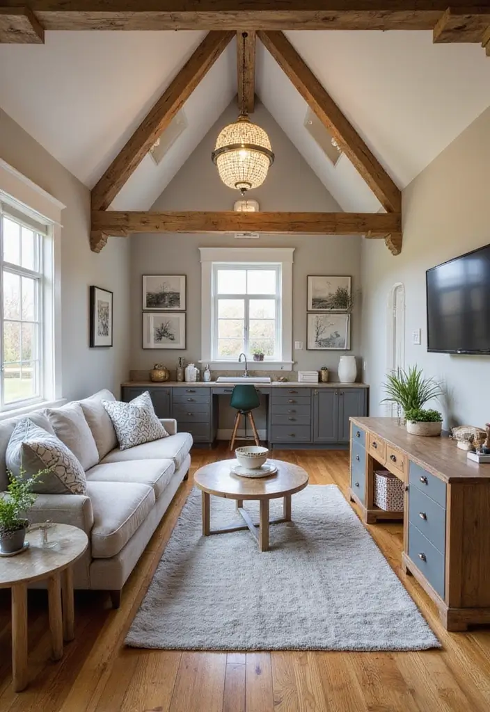 10 Stunning Barndominium Ideas That Will Make You Want to Move In Today! - 8. Multi-Functional Spaces