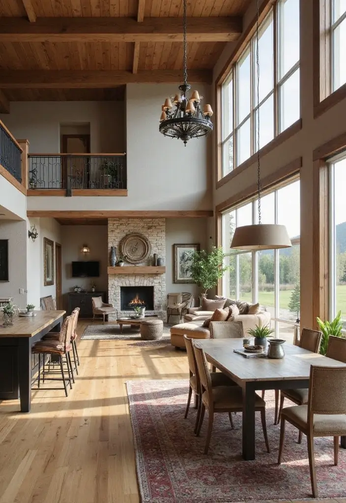 20 Modern Barndominium Design Ideas That'll Make You Want to Move In Today! - 1. Open Concept Layouts