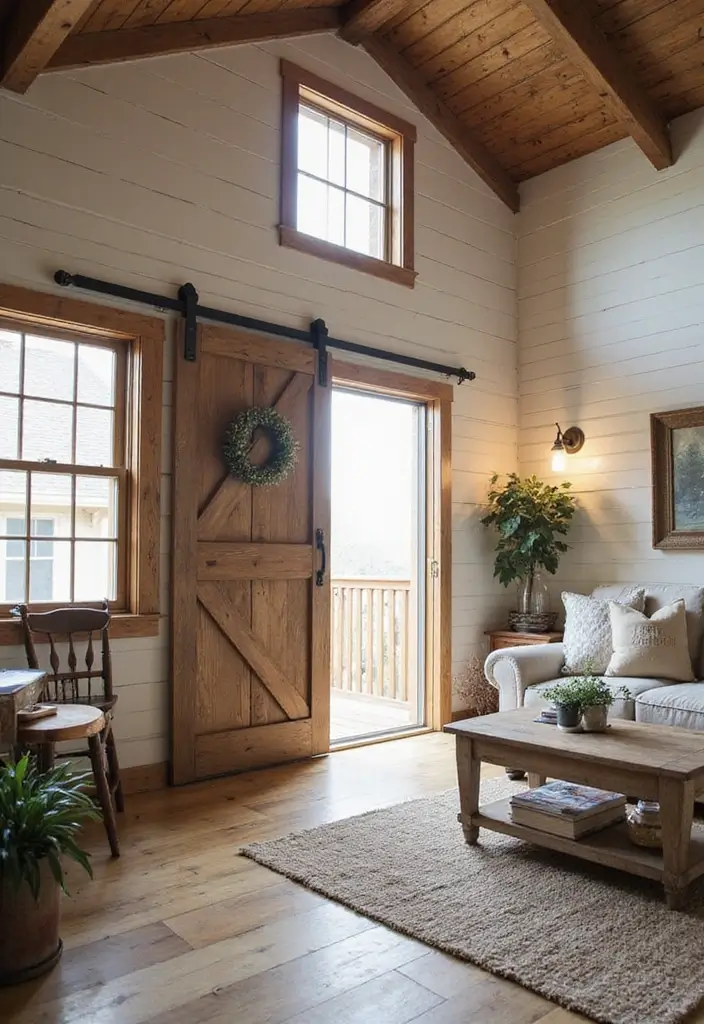 20 Modern Barndominium Design Ideas That'll Make You Want to Move In Today! - 13. Farmhouse Style