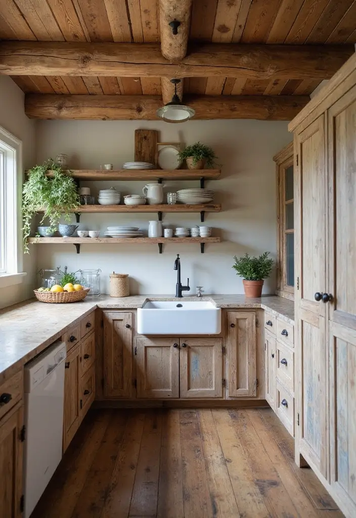 20 Modern Barndominium Design Ideas That'll Make You Want to Move In Today! - 4. Rustic Kitchens