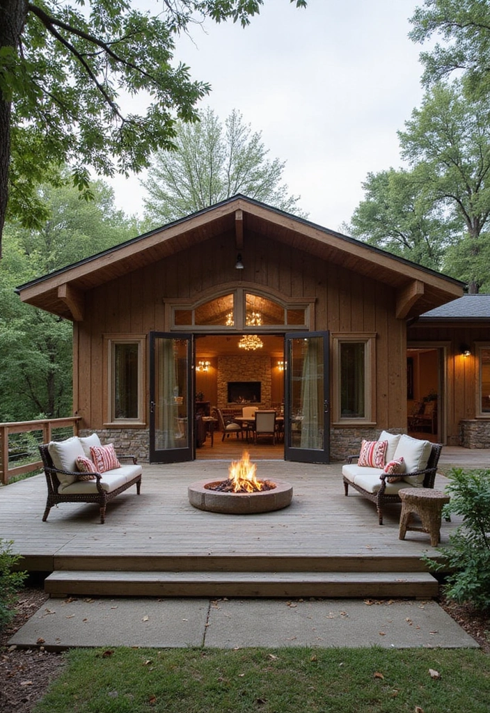 20 Modern Barndominium Design Ideas That'll Make You Want to Move In Today! - 7. Outdoor Living Spaces