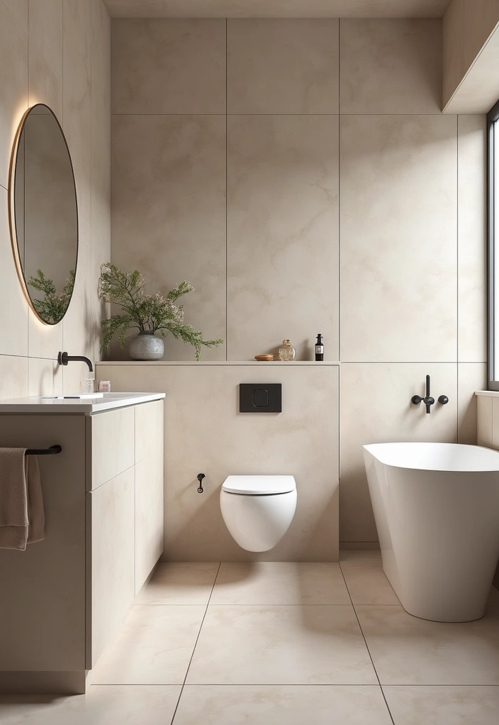 20 Stunning Bathroom Tile Ideas That Will Transform Your Space (You Won't Believe #7!) - 2. Matte Finish Tiles