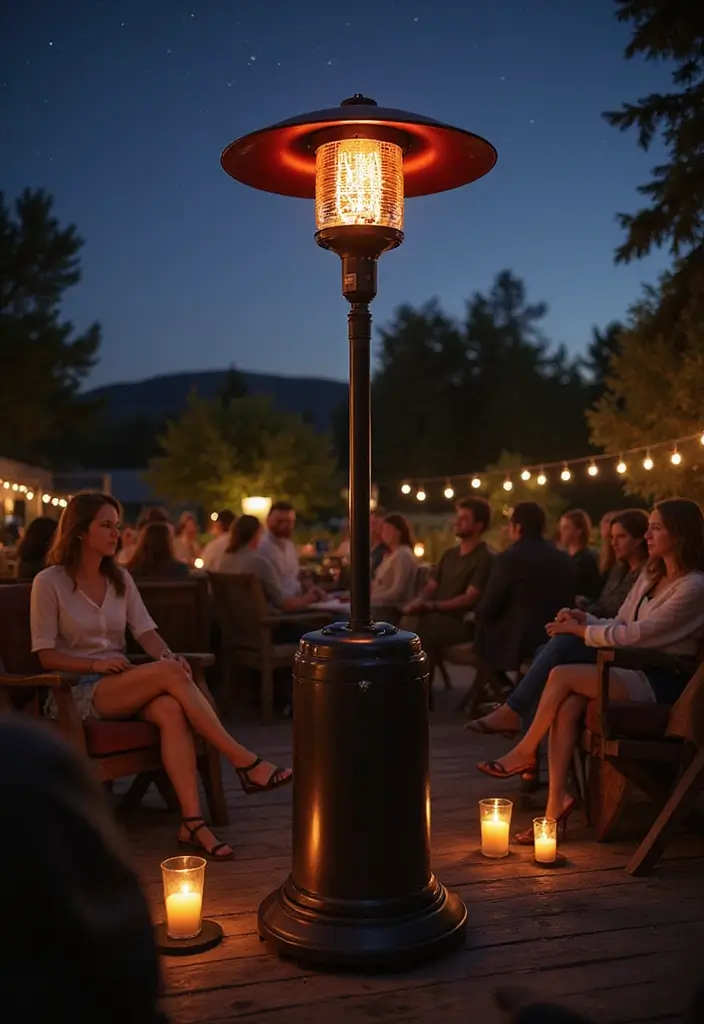 25 Must-Have Outdoor Party Essentials That Will Wow Your Guests (Number 14 Will Surprise You!) - 19. Portable Outdoor Heater