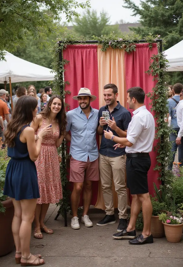 25 Must-Have Outdoor Party Essentials That Will Wow Your Guests (Number 14 Will Surprise You!) - 23. Themed Photo Booth