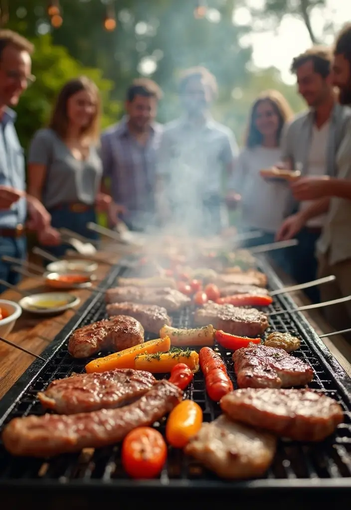 25 Must-Have Outdoor Party Essentials That Will Wow Your Guests (Number 14 Will Surprise You!) - 3. A Showstopping BBQ Grill