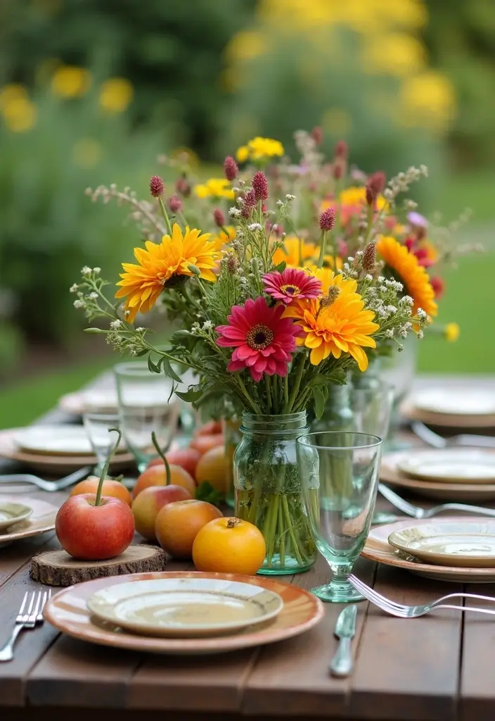 25 Must-Have Outdoor Party Essentials That Will Wow Your Guests (Number 14 Will Surprise You!) - 5. Eye-Catching Centerpieces