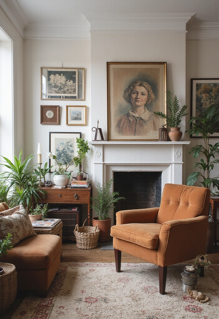 25 Stunning Interior Design Ideas for Your Drawing Room That'll Leave You Breathless! - 10. Vintage Finds