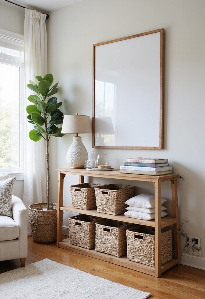 25 Stunning Interior Design Ideas for Your Drawing Room That'll Leave You Breathless! - 20. Smart Storage Solutions