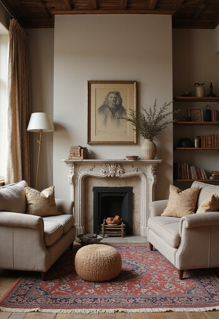 25 Stunning Interior Design Ideas for Your Drawing Room That'll Leave You Breathless! - 24. Layered Textures