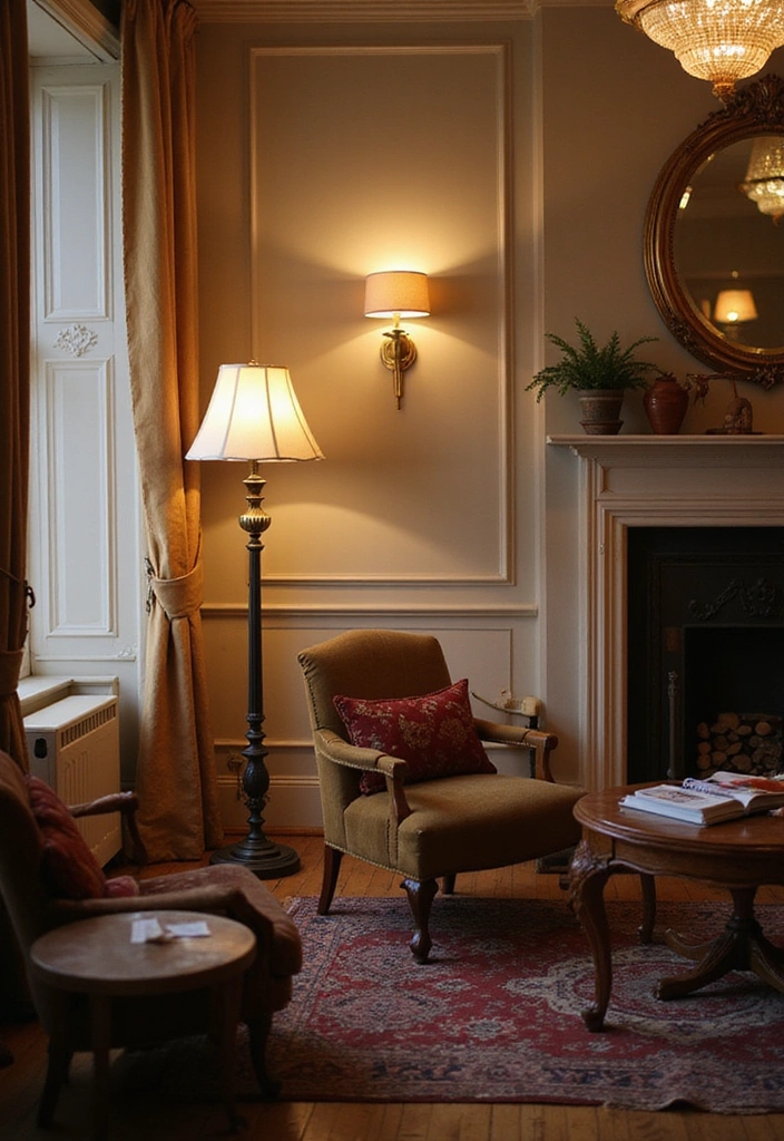 25 Stunning Interior Design Ideas for Your Drawing Room That'll Leave You Breathless! - 3. Layered Lighting