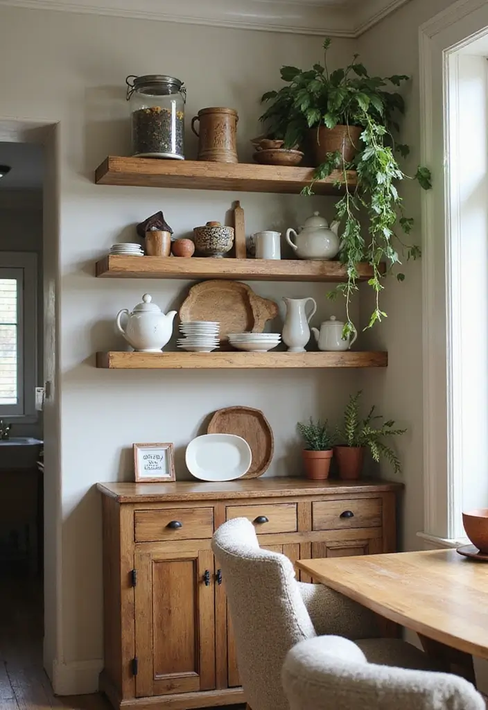 10 Stunning Floating Shelf Ideas to Elevate Your Home Decor (You Won't Believe #5!) - 2. Rustic Charm