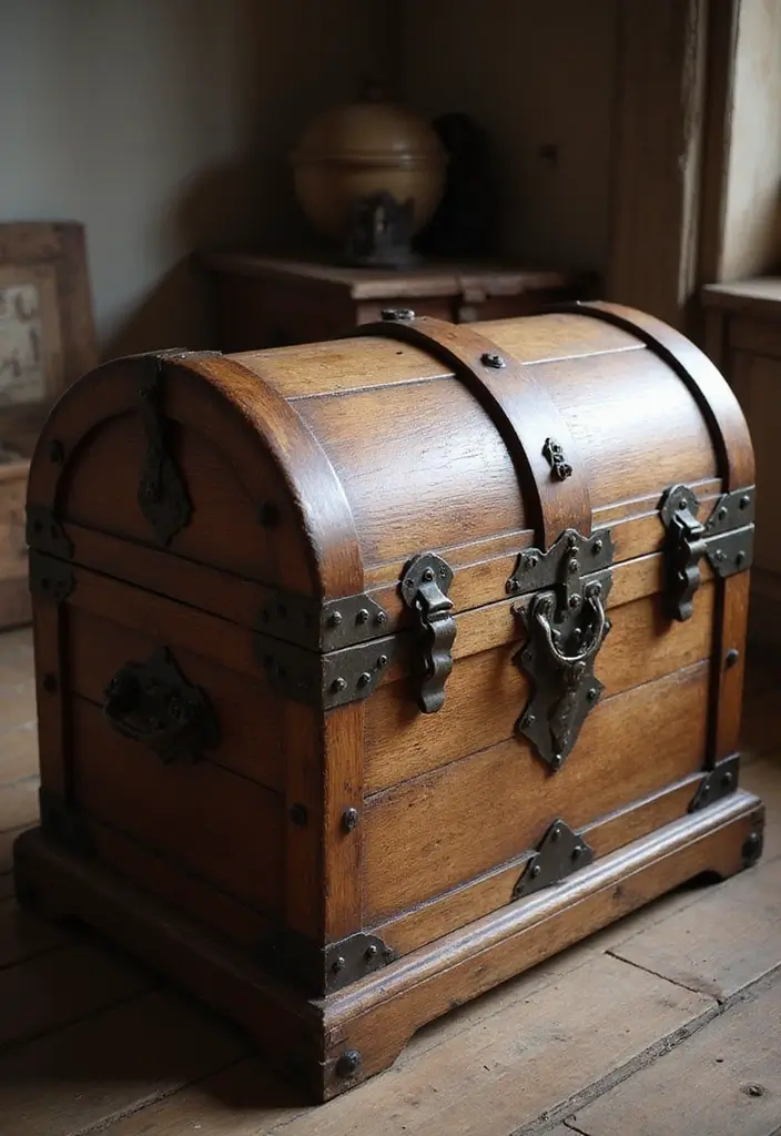 10 Stunning Medieval Furniture Projects You Can Build Today (You'll Be Amazed by #4!) - 3. The Medieval Chest