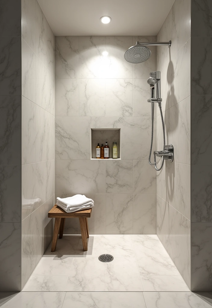 14 Spa-Like Bathroom Decor Ideas to Elevate Your Home Experience! - 13. Customized Shower Experience