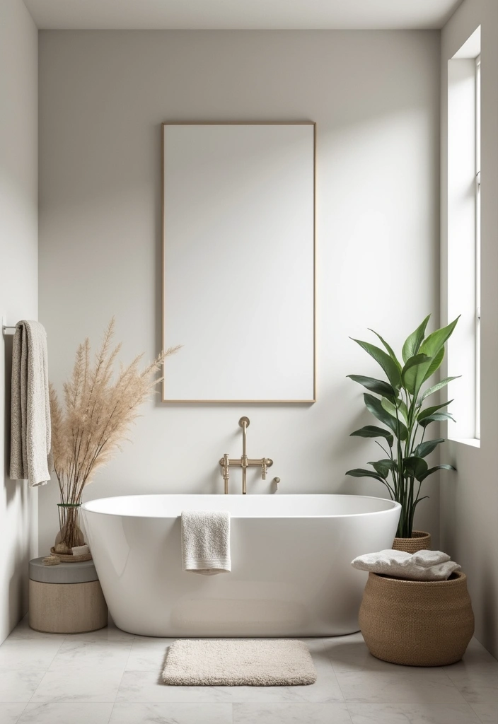 14 Spa-Like Bathroom Decor Ideas to Elevate Your Home Experience! - 9. Neutral Color Palette