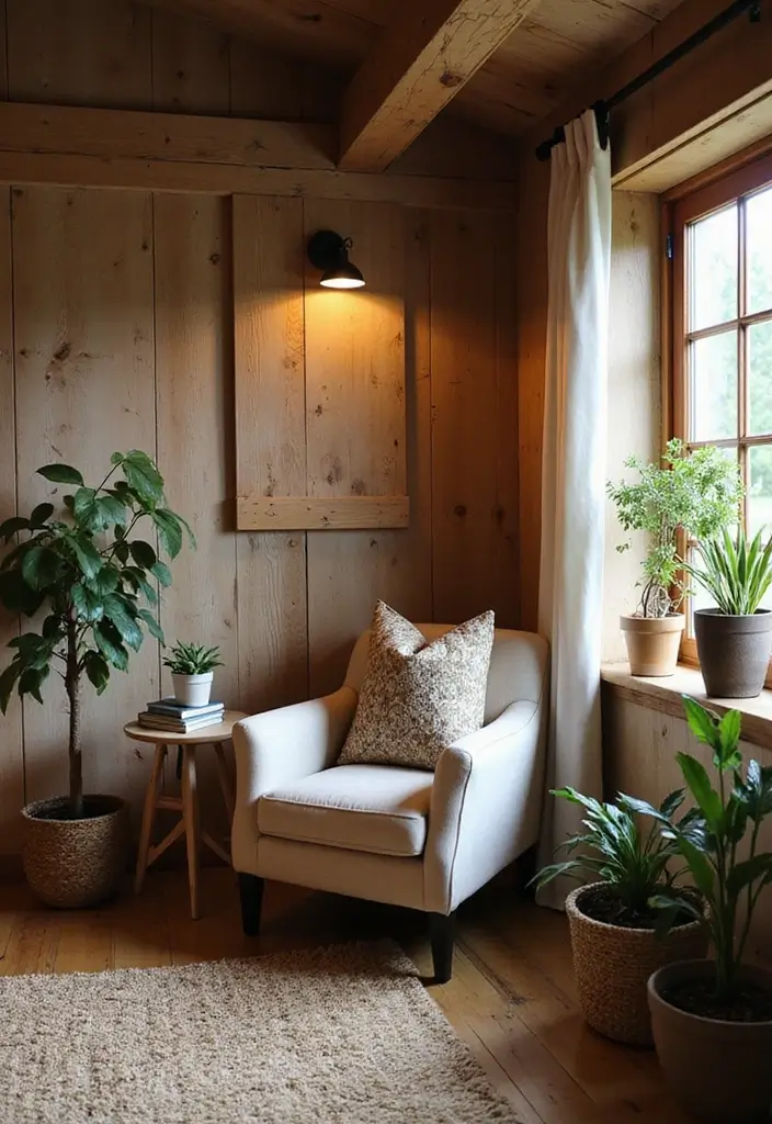 14 Stunning Barndominium Living Room Designs That'll Make You Want to Move In! - 1. Cozy Corner Nooks