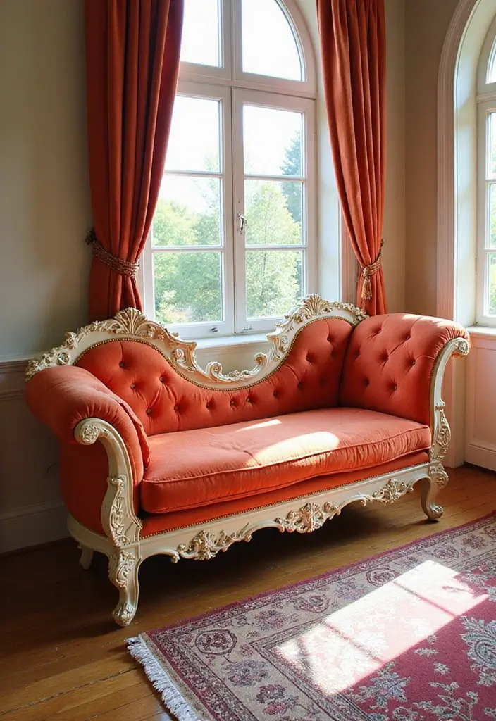 15 Stunning Rococo Furniture Pieces That Will Transform Your Living Room (You Won't Believe #7!) - 1. Exquisite Rococo Chaise Lounge
