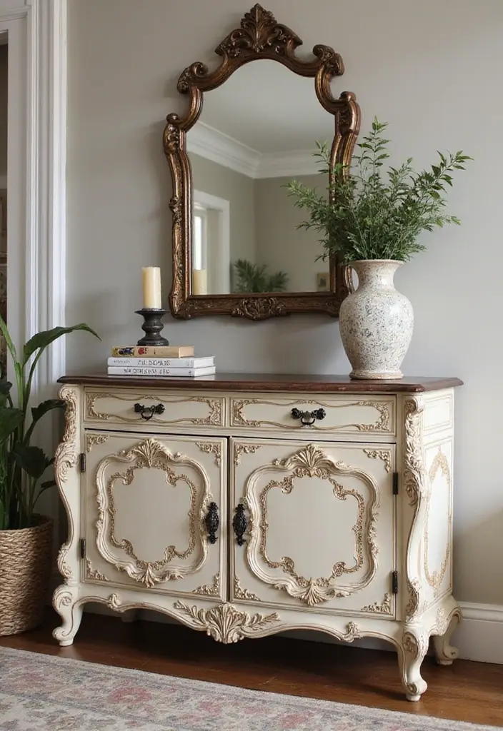 15 Stunning Rococo Furniture Pieces That Will Transform Your Living Room (You Won't Believe #7!) - 14. Exquisite Rococo Sideboard