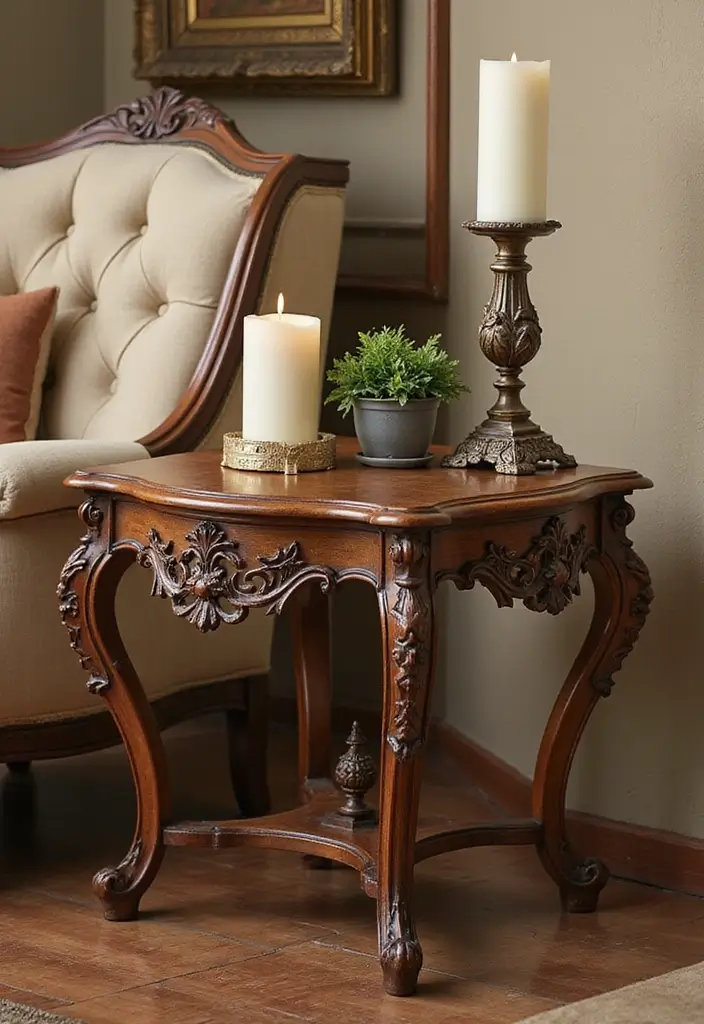 15 Stunning Rococo Furniture Pieces That Will Transform Your Living Room (You Won't Believe #7!) - 5. Stunning Rococo Side Table