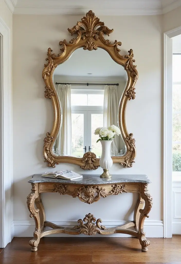 15 Stunning Rococo Furniture Pieces That Will Transform Your Living Room (You Won't Believe #7!) - 7. Breathtaking Rococo Mirror