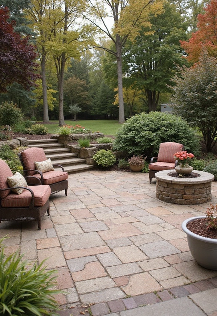 15 Stunning Stamped Concrete Patio Designs That Will Transform Your Backyard! - 15. Seasonal Adaptation