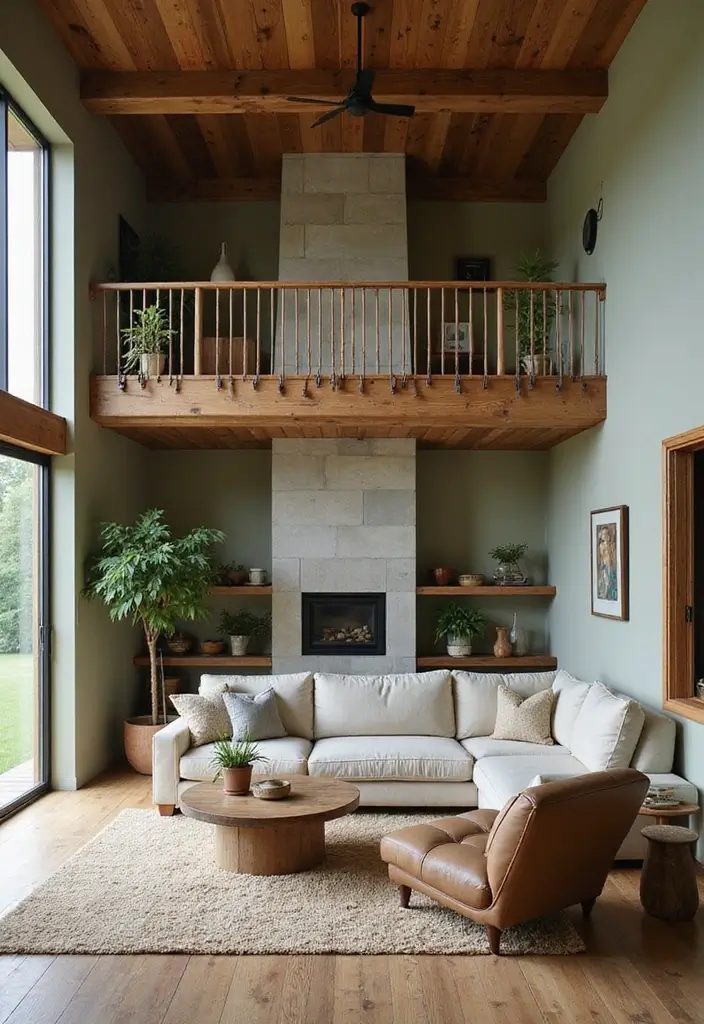 17 Stunning Barndominium Living Room Designs That Will Make You Feel Right at Home! - 4. Earthy Color Palettes