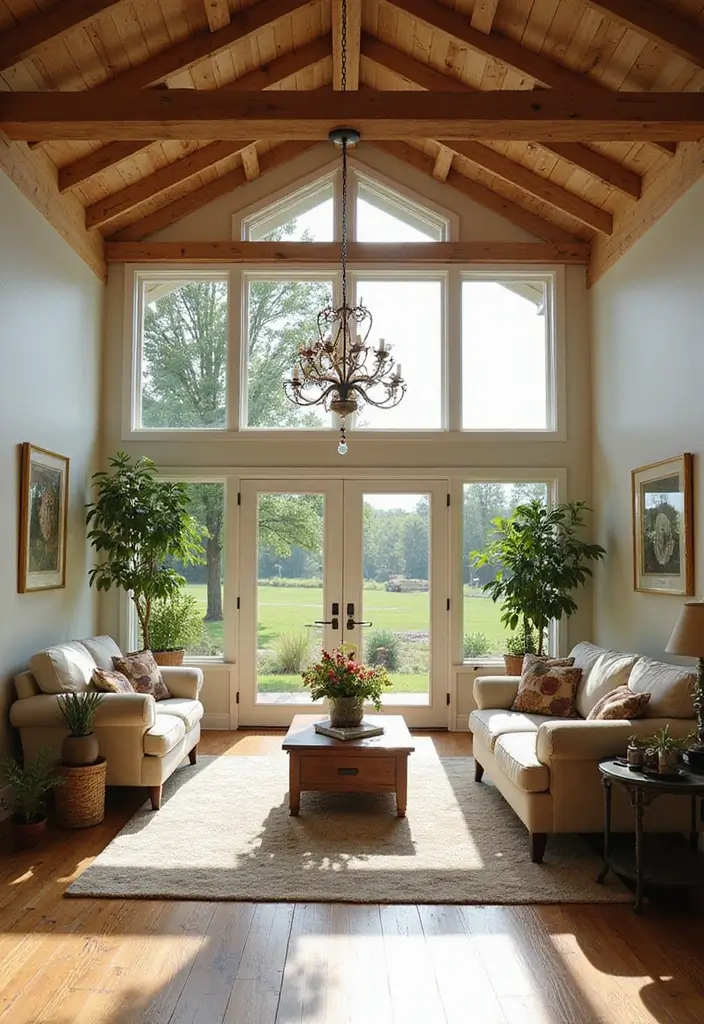17 Stunning Barndominium Living Room Designs That Will Make You Feel Right at Home! - 7. Natural Light Galore