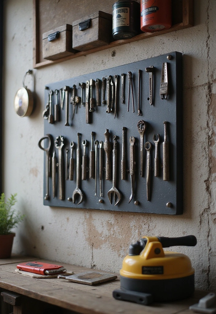 18 DIY Workspace Hacks That Make Creating a Dream Shop a Breeze (#10 is Pure Genius!) - 2. Magnetic Tool Holders