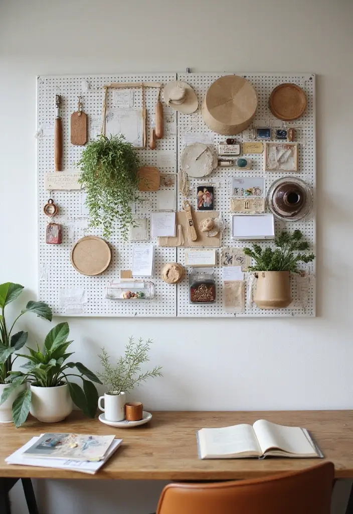 18 DIY Workspace Hacks That Make Creating a Dream Shop a Breeze (#10 is Pure Genius!) - 8. Functional Wall Art