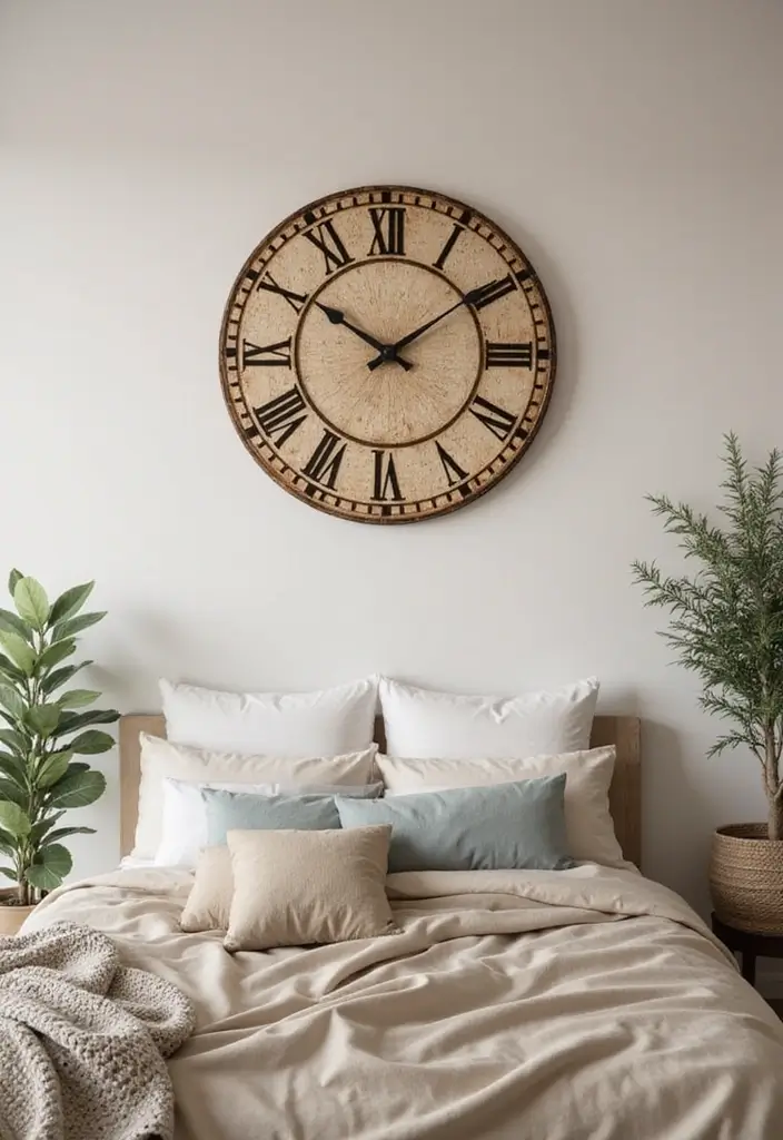 19 Stunning Bedroom Decor Hacks Under $100 (You Won't Believe #5!) - 17. Incorporate Unique Clocks