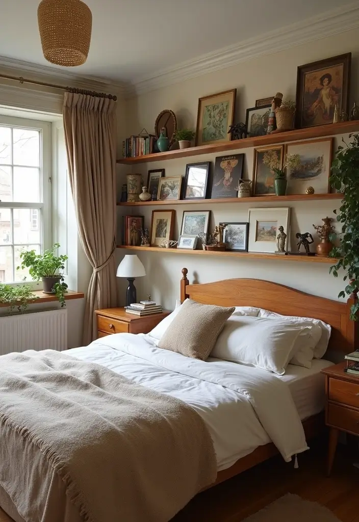 19 Stunning Bedroom Decor Hacks Under $100 (You Won't Believe #5!) - 18. Showcase Personal Collections