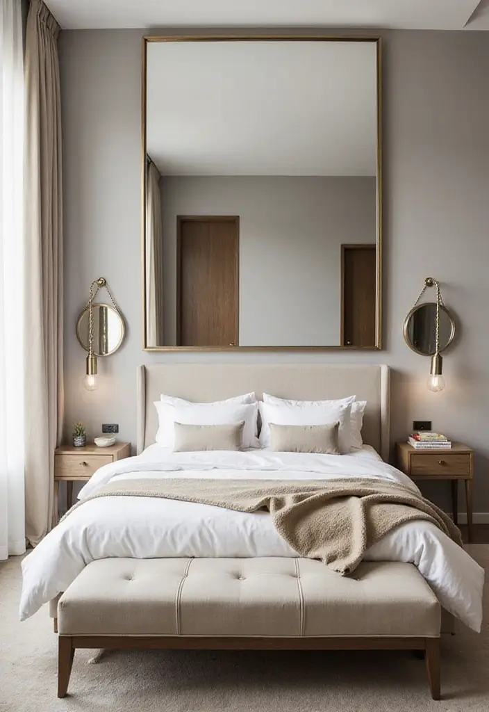 19 Stunning Bedroom Decor Hacks Under $100 (You Won't Believe #5!) - 8. Incorporate Mirrors