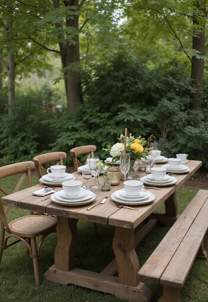 20 Stunning Outdoor Patio Decor Ideas That Will Transform Your Backyard into a Paradise! - 9. Outdoor Dining Area