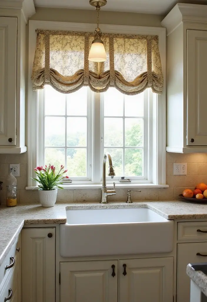 21 Stunning Kitchen Makeovers That Cost Less Than $100 (You Won't Believe #7!) - 9. Stylish Window Treatments