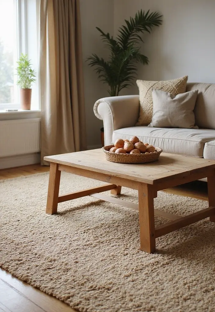 21 Stunning Modern Rustic Living Room Ideas That'll Make You Want to Redecorate Today! - 11. Soft Rugs