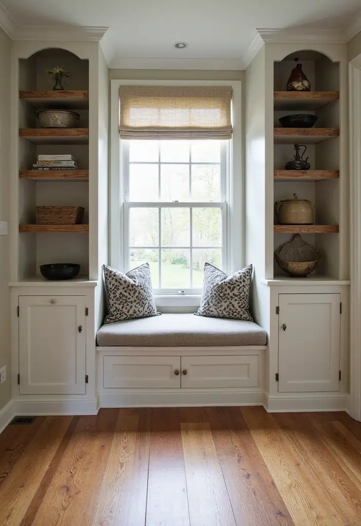 21 Stunning Modern Rustic Living Room Ideas That'll Make You Want to Redecorate Today! - 12. Built-In Features