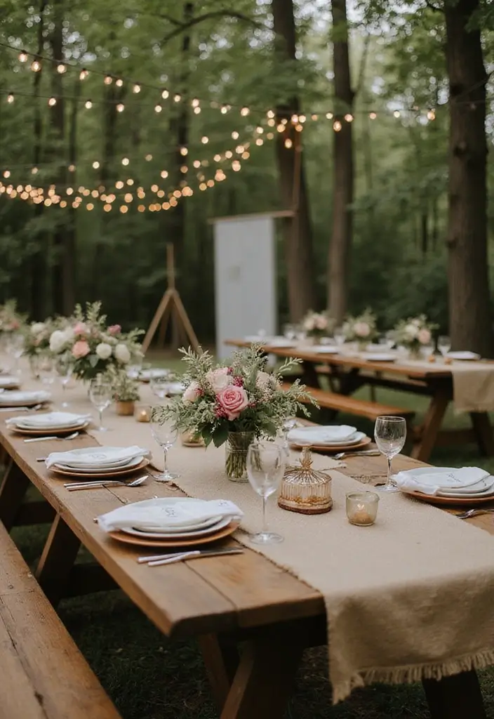 21 Trendy Engagement Party Themes That Will Wow Your Friends (Get Ready for #5!) - 1. Rustic Charm