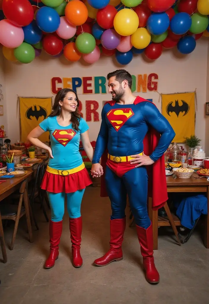 21 Trendy Engagement Party Themes That Will Wow Your Friends (Get Ready for #5!) - 14. Superhero Celebration