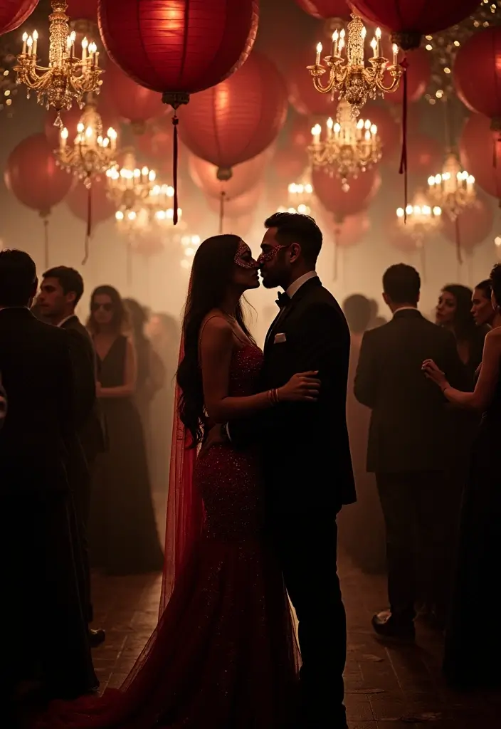 21 Trendy Engagement Party Themes That Will Wow Your Friends (Get Ready for #5!) - 17. Enchanted Masquerade